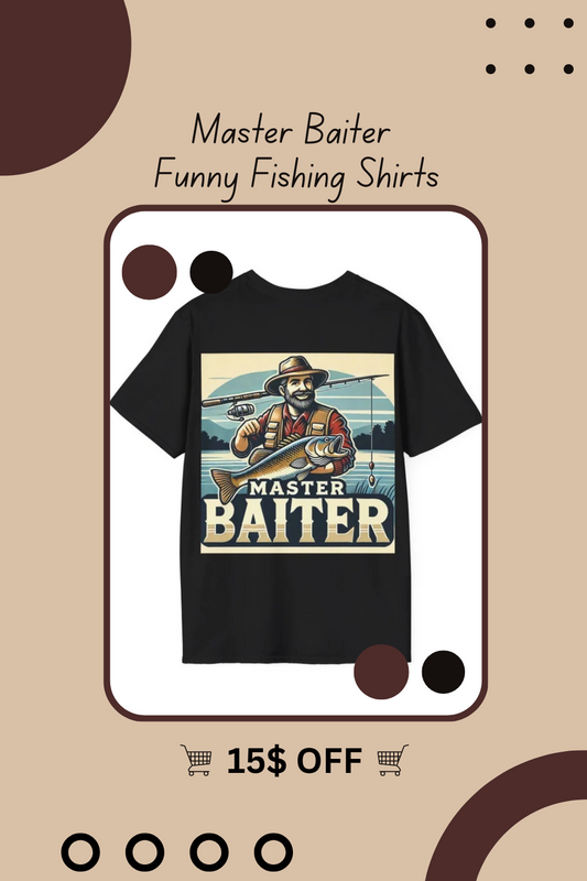 Master Baiter Funny Fishing Shirts