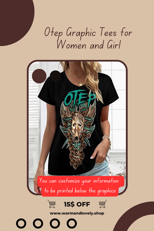 Otep Vintage Graphic Tees for Women