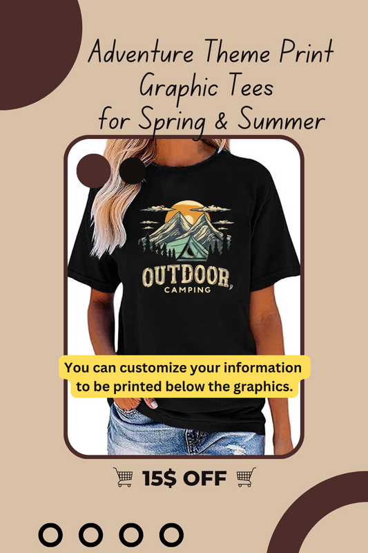 Outdoor Camoing Tee
