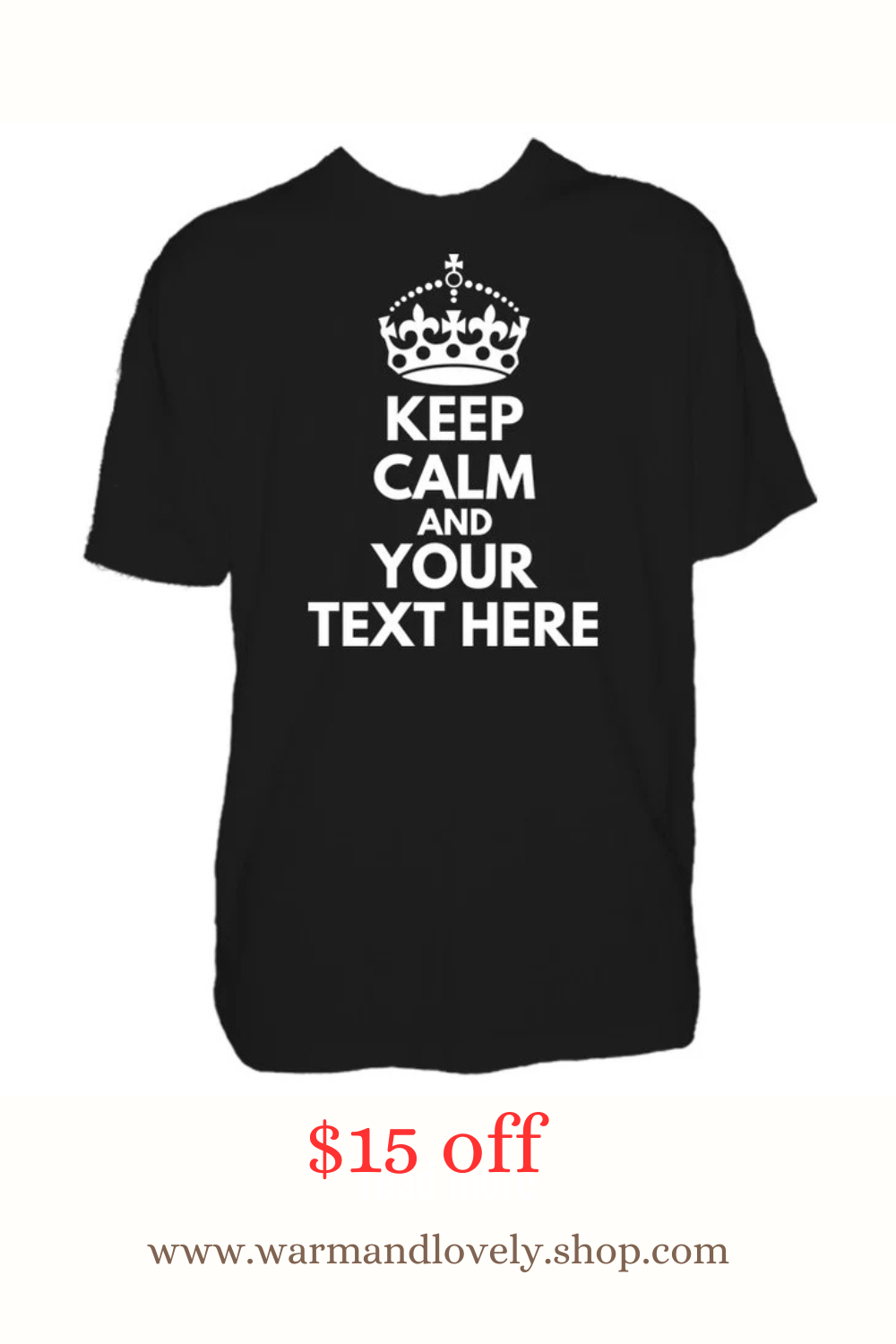 Personalized Stay Calm T Shirts