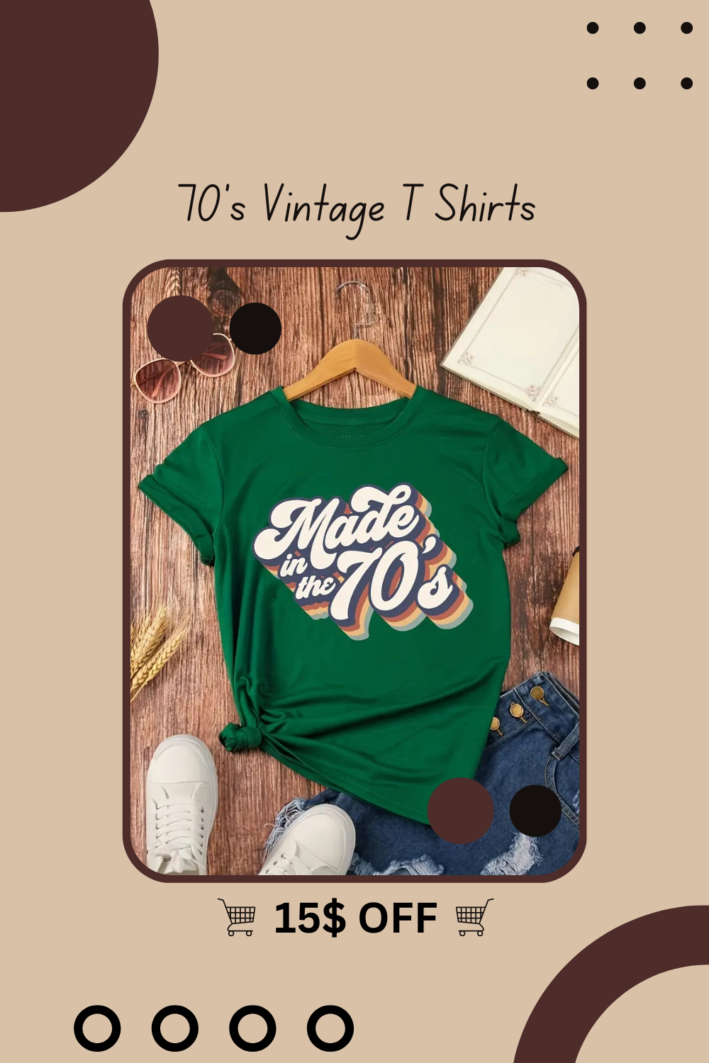 Retro 70's t shirts