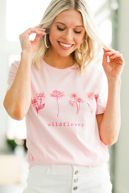 T-Shirt Description of A Flower