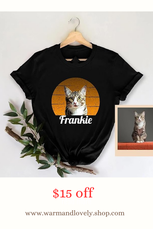 Custom Shirt with Pet Photo