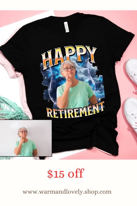 Retirement Gifts with Customizable Tees