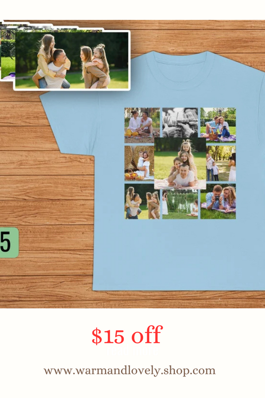Unique Photo T-Shirts Gift for Mom