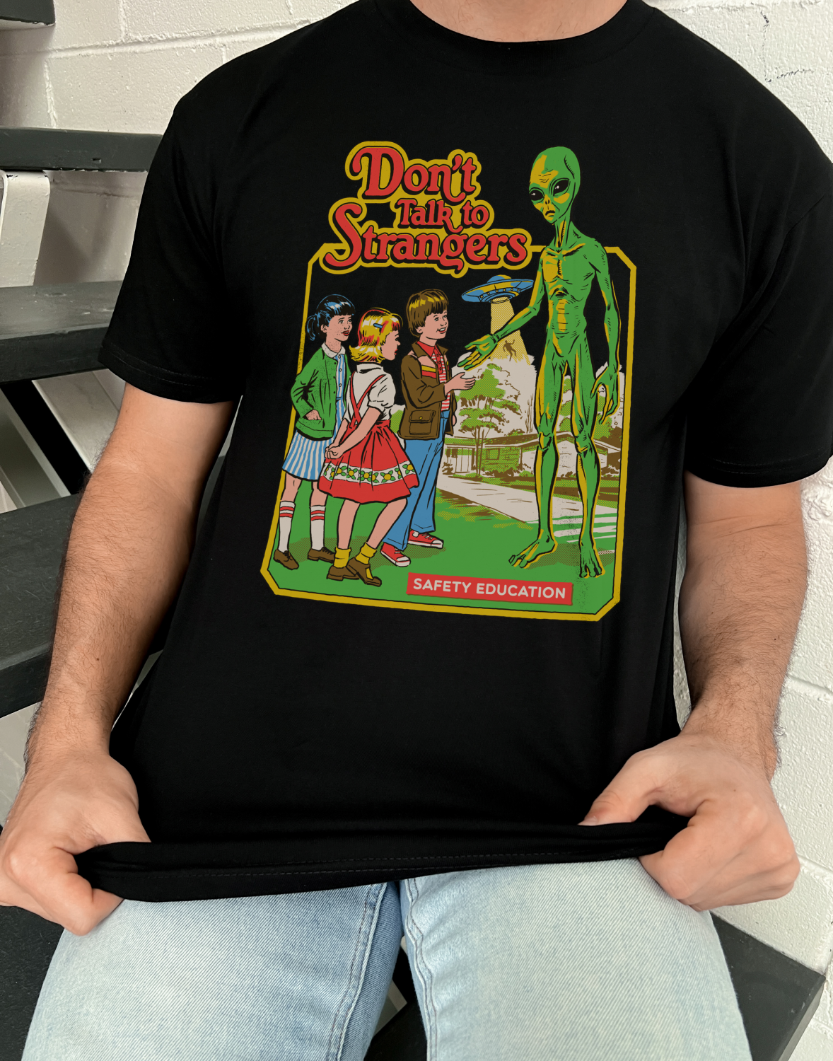 Don't Talk To Strangers Tee