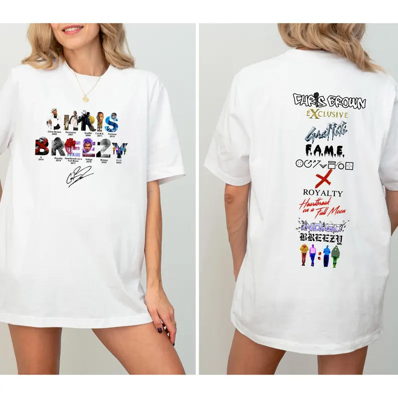 chris brown t shirt