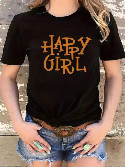 happier because t shirt