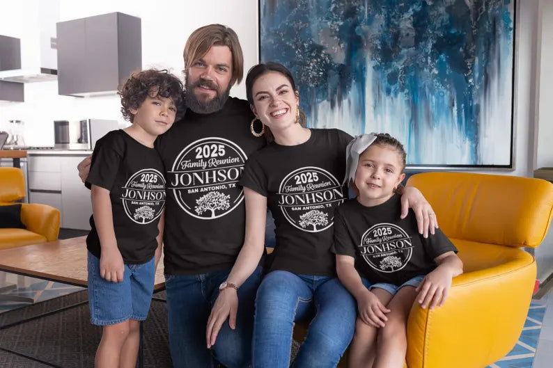 Custom Name Reunion Tee 2025