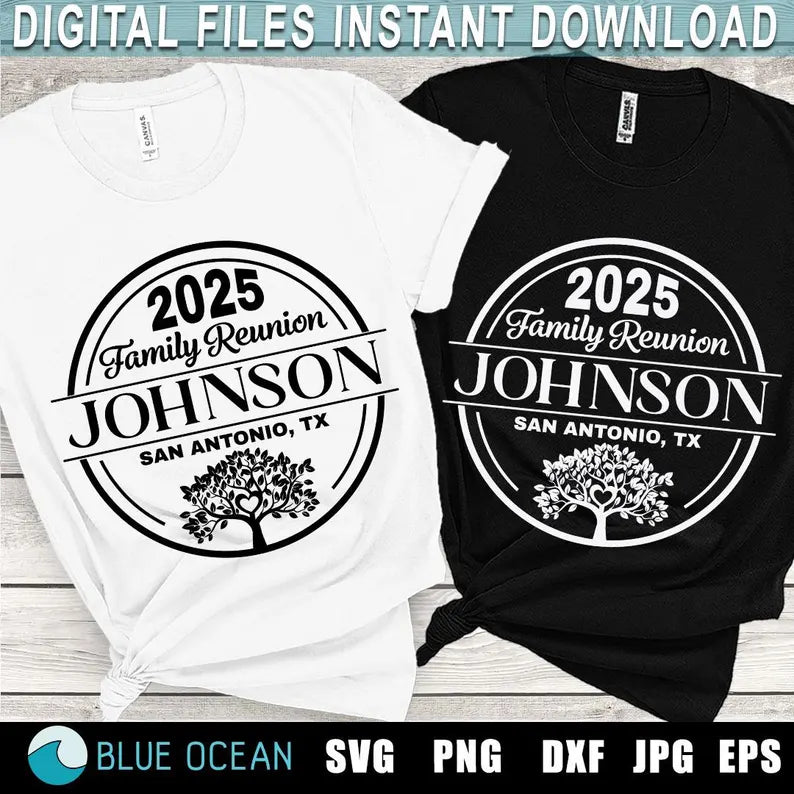 Custom Name Reunion Tee 2025