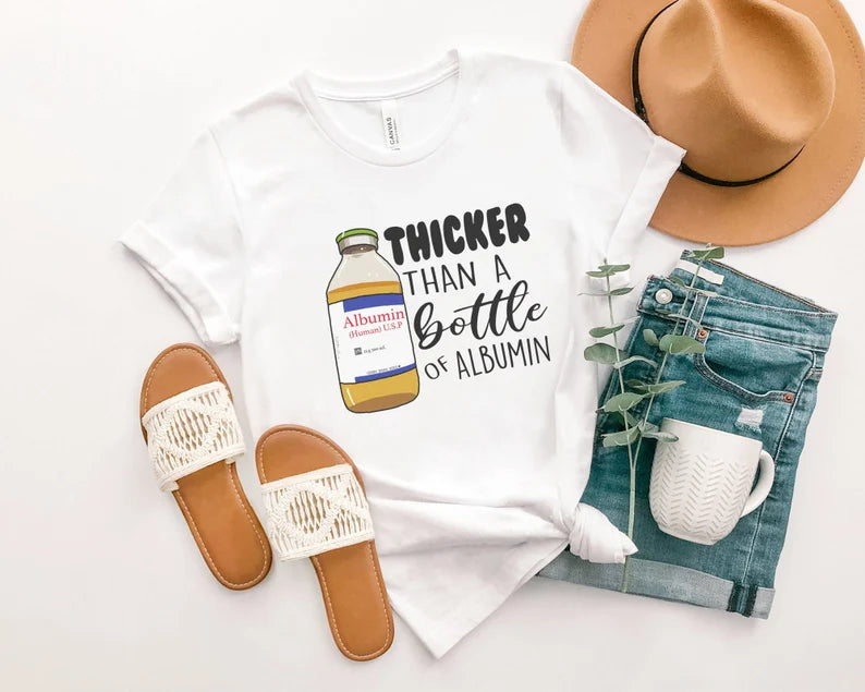 THICKER THAN A. of ALBUMIN-T Shirts