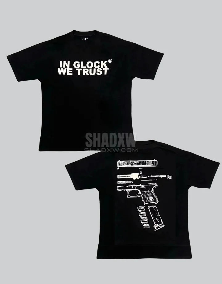 In Glock We Trust T-Shirts: Bold Firearm Apparel for 2A Supporters &amp; Gun Enthusiasts
