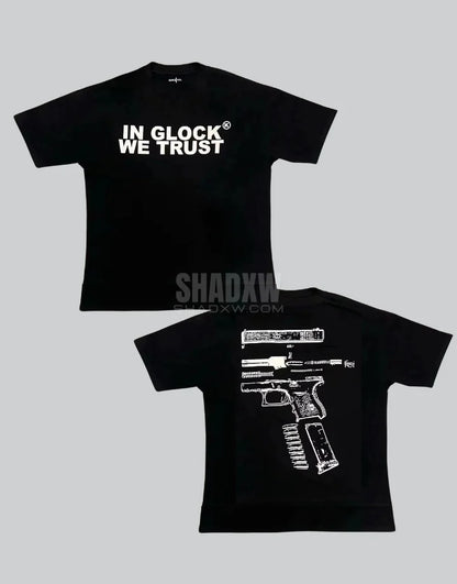 In Glock We Trust T-Shirts: Bold Firearm Apparel for 2A Supporters &amp; Gun Enthusiasts