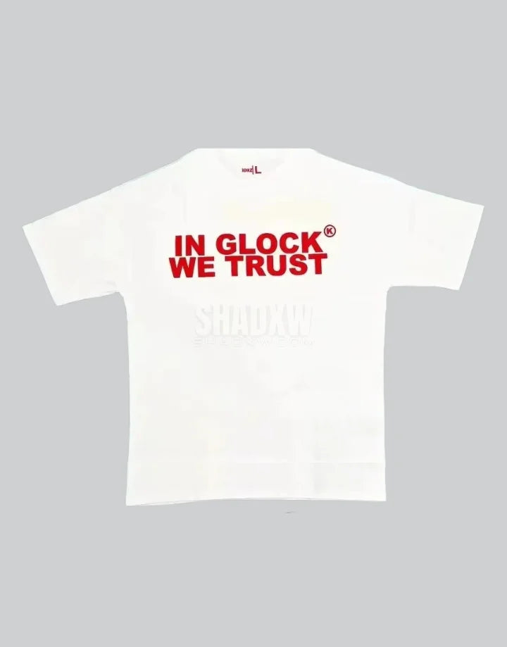 In Glock We Trust T-Shirts: Bold Firearm Apparel for 2A Supporters &amp; Gun Enthusiasts